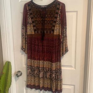 Patterned dress from Mexico